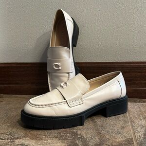 Coach Leah loafers size 11